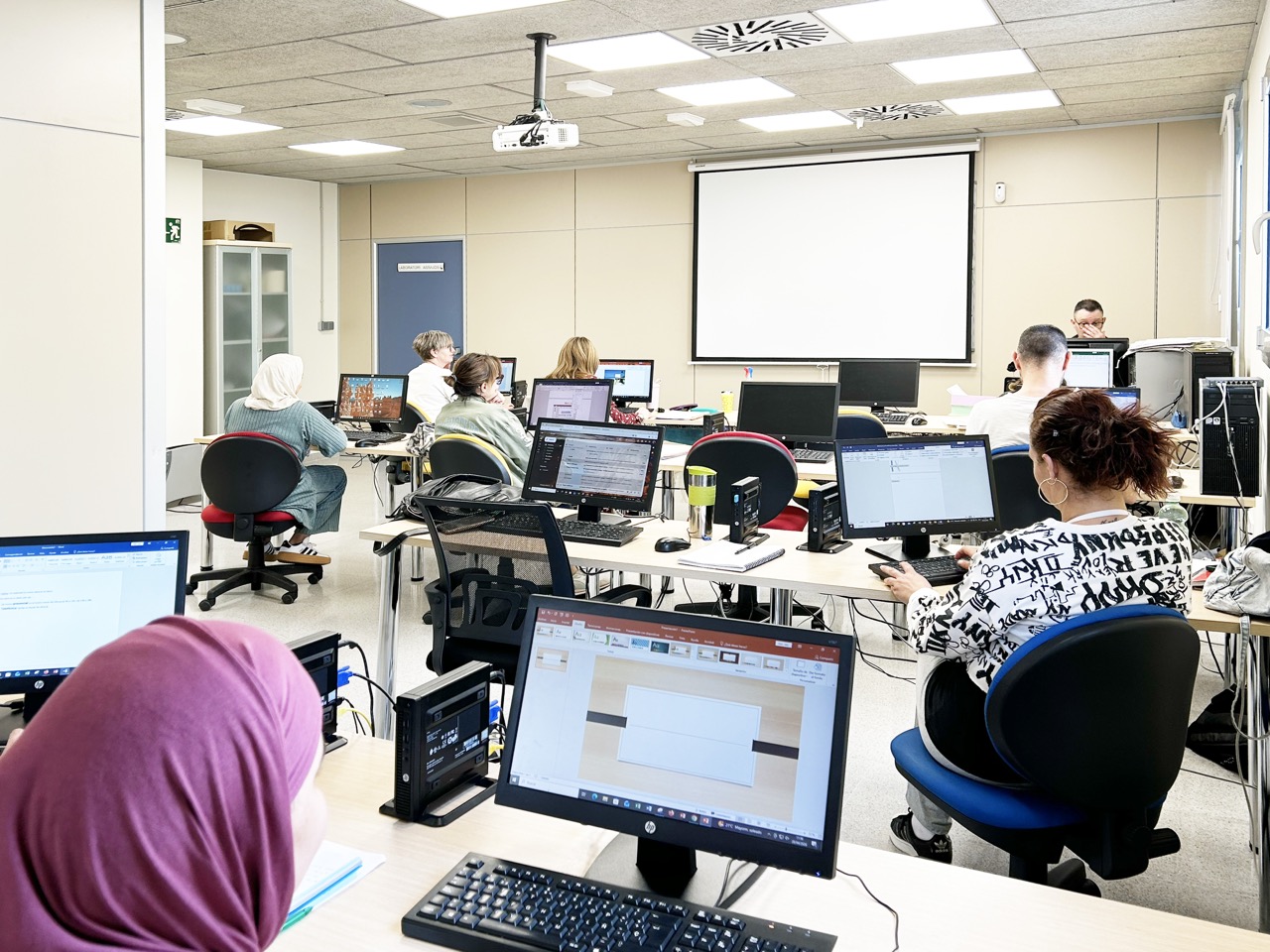 Aula de formación AMBIT en la Sénia