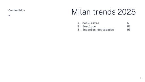 14 Tendencias Milan 2025
