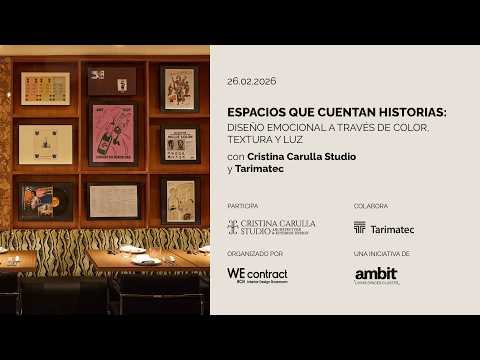 Cristina Carulla Studio - Espacios que cuentan historias: diseño emocional a través de color, textura y luz